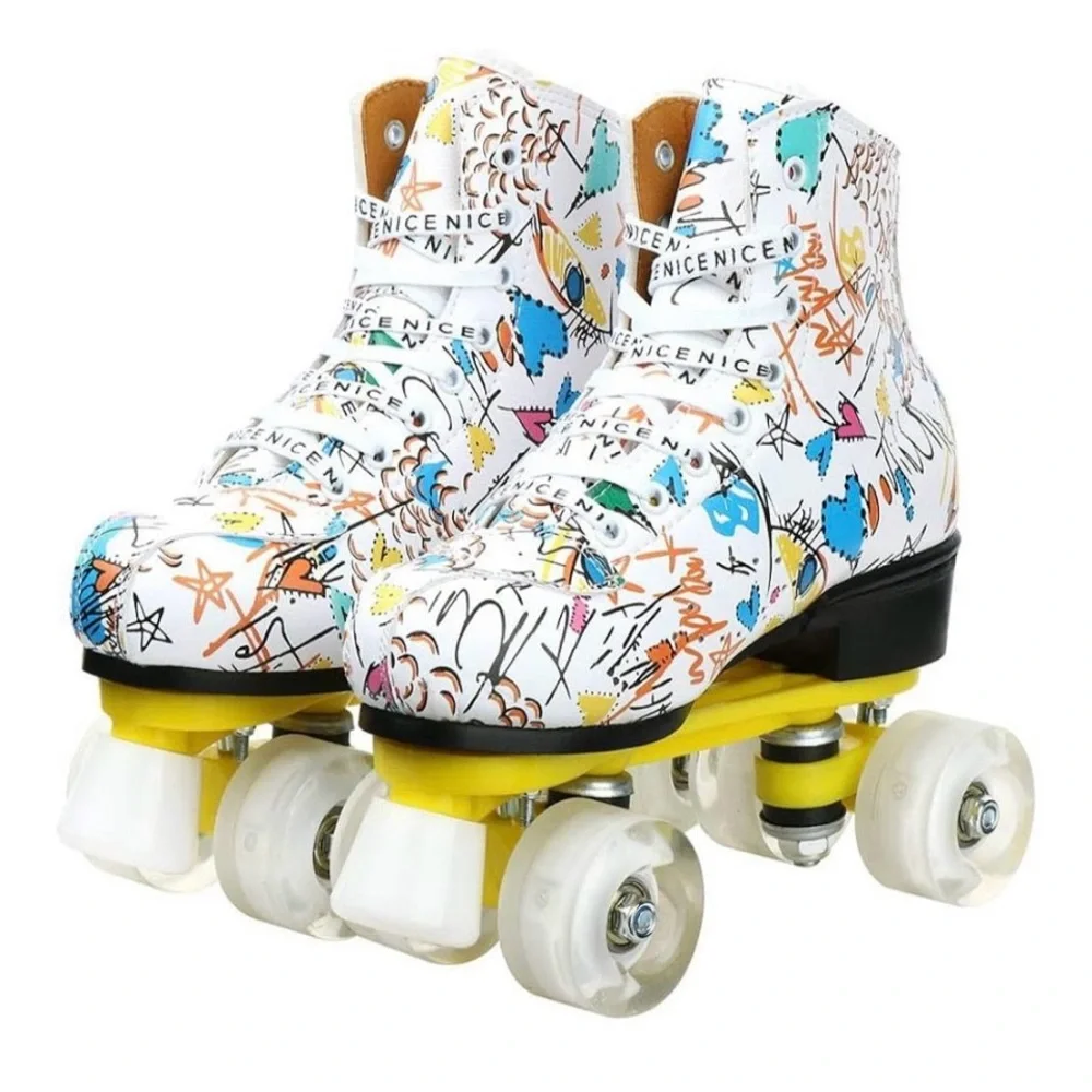 Amazon Colorful Kids Roller Skates - Picture 2 of 8